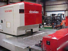 used nisshinbo cnc punch press